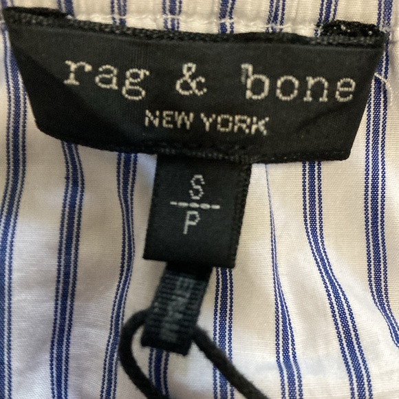 Rag & Bone Women’s Blouse size S - Belt it .  Pants and sandals for casual NWOT - Picture 2 of 10